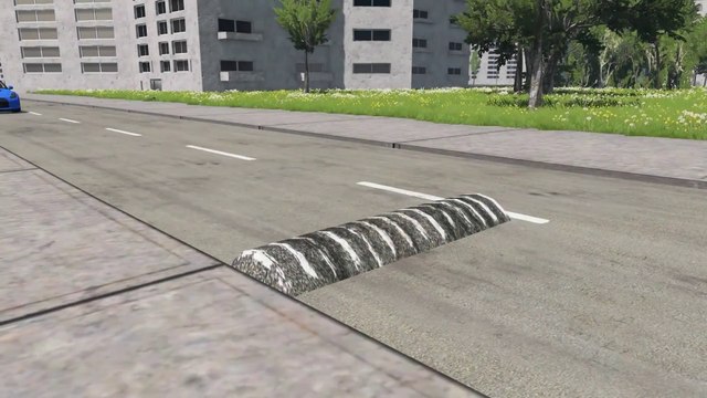 Cars vs Massive Speed Bumps – BeamNG.Drive