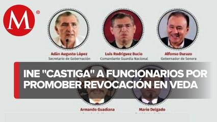 El INE dicta medidas cautelares contra funcionarios