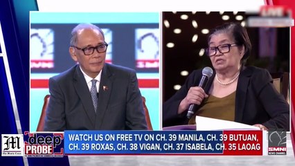 The Deep Probe with Former Sec. Ernesto Abella: Civil society