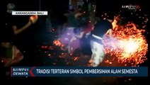 Terteran, Tradisi Perang Api Simbol Pembersihan Alam Semesta