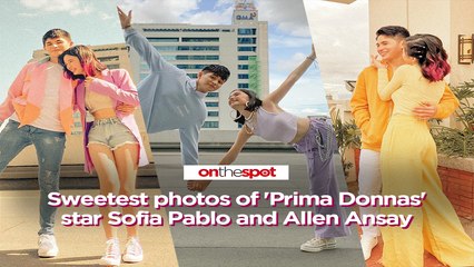 On the Spot: Sweetest photos of 'Prima Donnas' star Sofia Pablo and Allen Ansay