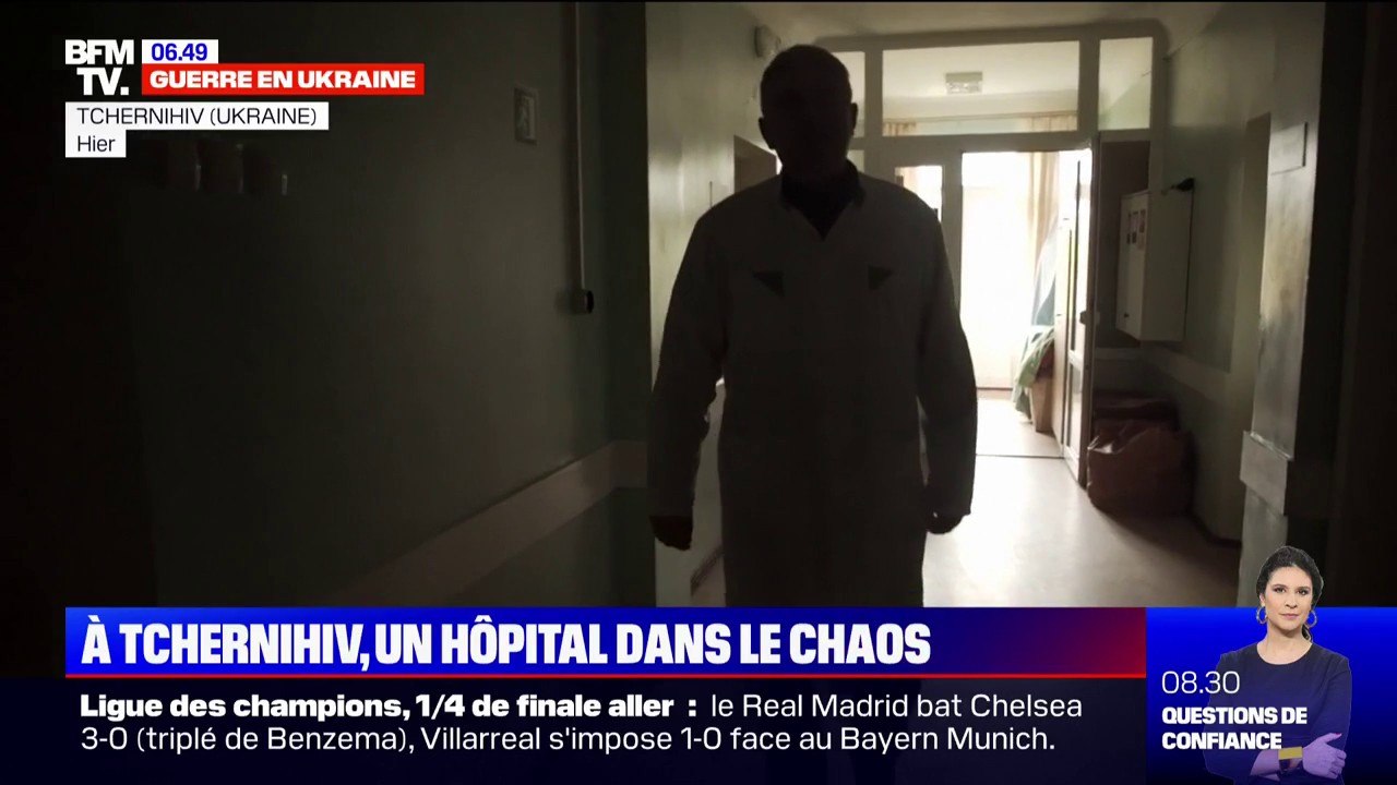 Guerre en Ukraine: à Tchernihiv, un hôpital dans le chaos, sans eau, sans chauffage et sans électricité