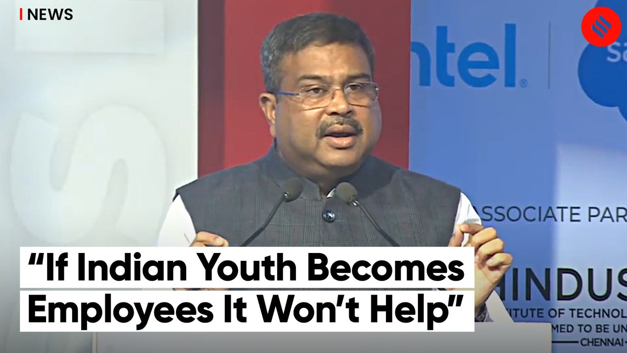 ‘Our youth need to become employers, not employees’: Education Minister Dharmendra  Pradhan