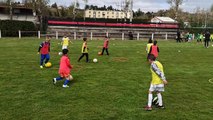 Entraînement école de foot