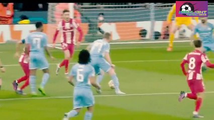 Highlight Champions league || Manchester city vs Atletico Madrid (1-0)