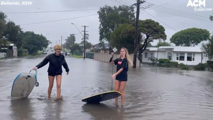 NSW flooded after heavy rainfall in Sydney, central and south coasts | April 7 2022 | ACM