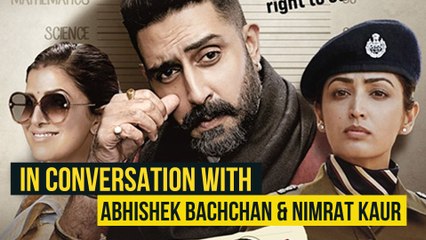 Abhishek Bachchan, Nimrat Kaur on playing heartland characters in Dasvi