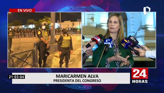 Maricarmen Alva tras reunión con Castillo y ministros: No hemos tenido propuestas concretas