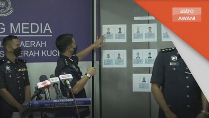 Jenayah | Polis Kuching buru 39 individu