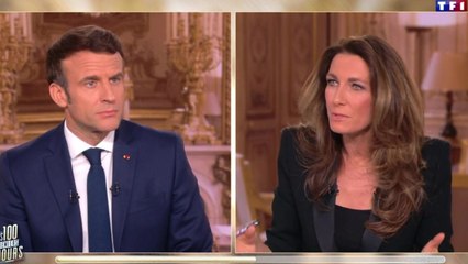 FEMME ACTUELLE - Emmanuel Macron : agacé par une question d’Anne-Claire Coudray, le président de la République la recadre en direct