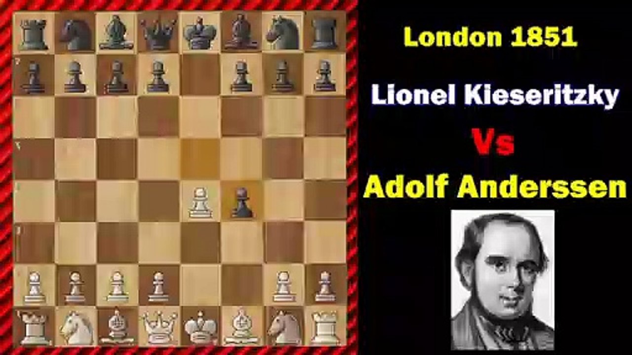 Adolf anderssen - Lionel Kieseritzky