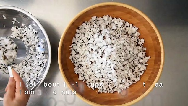 How to make cold pressed virgin coconut oil (receipt by Gourmet vegetarian cooking)