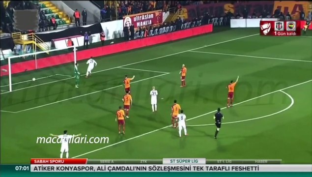 Teleset Mobilya Akhisarspor 1-2 Galatasaray [HD] 27.02.2018 - 2017-2018 Turkish Cup Semi Final 1st Leg + Post-Match Comments