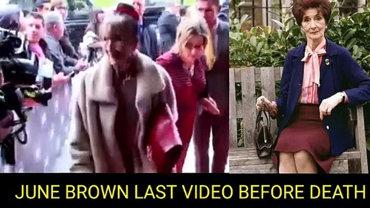 June Brown last video before death  Eastenders June Brown  Dot Cotton dead  Death cause