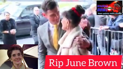 June Brown Last video Before Her DeathJune Brown at 90 graham Norton show #junebrownrip