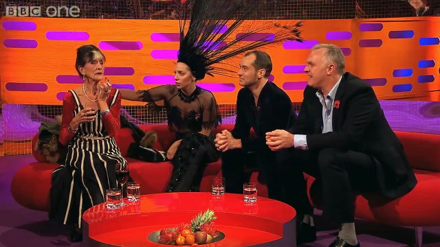 Lady Gaga meets Eastenders' June Brown The Graham Norton Show - BBC