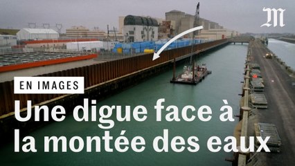 A la centrale nucléaire de Gravelines, une digue de 7 mètres pour se prémunir de la montée des eaux