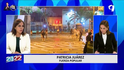 Patricia Juárez: "Causa esperanza que la ciudadanía haya rechazado al Gobierno de Castillo"