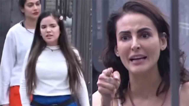 Lock Upp: Azma Fallah ने Mandana Karimi को कहा 'loose motion', मुंह तोड़ने की दी थी धमकी । FilmiBeat