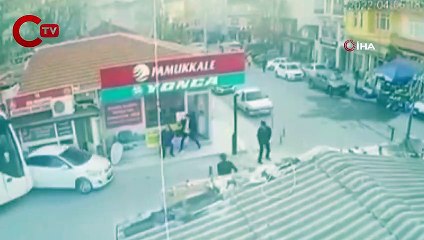 Yolcu otobüsü dar sokaklarda dehşet saçtı
