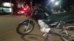 Homem é preso por embriaguez após provocar acidente entre duas motocicletas no Centro