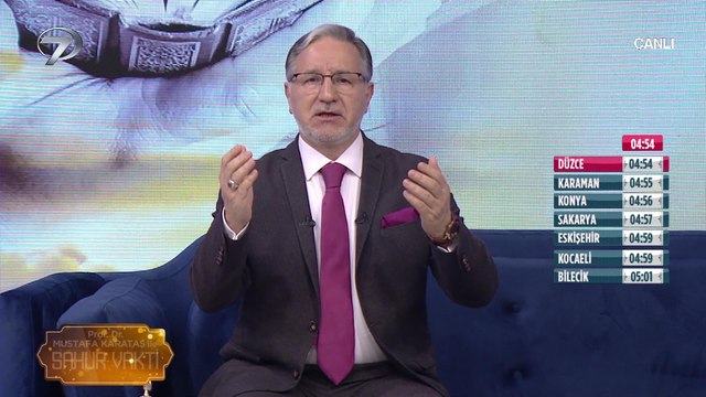 Prof. Dr. Mustafa Karataş ile Sahur Vakti - 7 Nisan 2022