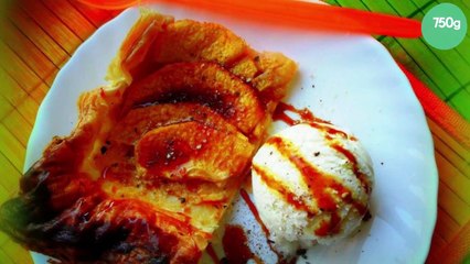 Tarte aux pommes au miel