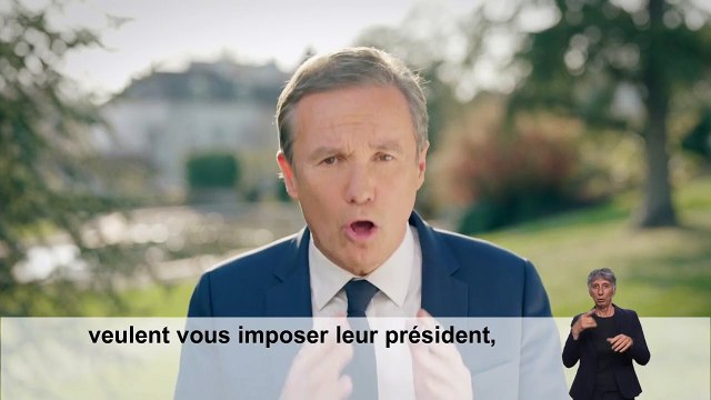 Présidentielle : Nicolas Dupont-Aignan sabote son clip de campagne