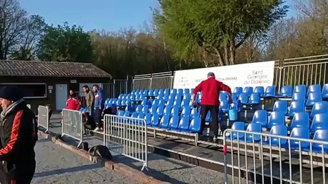 Yolande, le 3 Avril à Saint Georges de Didonne : finale du tête à tête féminin, beau parcours