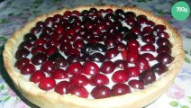 Tarte aux cerises legére