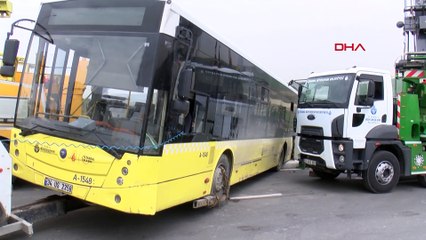 İmamoğlu’ndan vatandaşa akbille uçak hizmeti! İETT otobüsü boşluğa uçtu