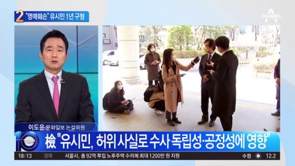 “한동훈 명예훼손”…검찰, 유시민 징역 1년 구형