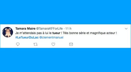 Revue de tweets : l'identité du Tueur de lac choque les téléspectateurs