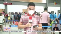 Pila ng mga pasahero sa Batangas Port, mahaba na