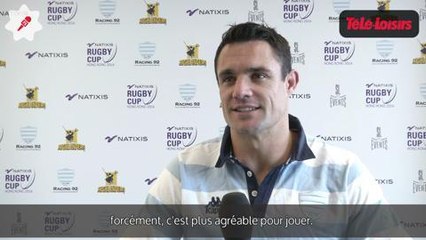 Dan Carter : "Mes premières semaines avec le Racing 92 sont parfaites !"