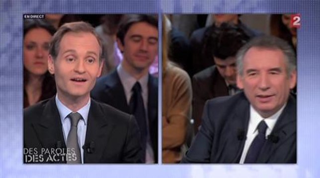 Bayrou à Namias : Vous inventez... Vous rêvez... Vous avez peut-être des fantasmes