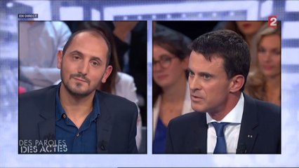 des paroles et des actes : Manuel Valls recadre le chroniqueur Karim Rissouli.