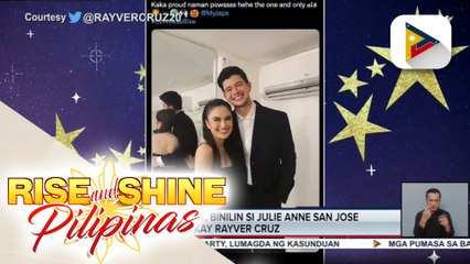 TALK BIZ | Regine Velasquez, binilin si Julie Anne San Jose kay Rayver Cruz