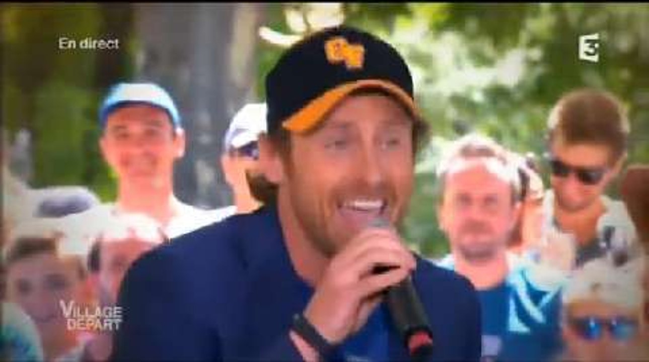 Frank (2Be3), Chris (G-Squad) et Allan Théo réunis sur scène !