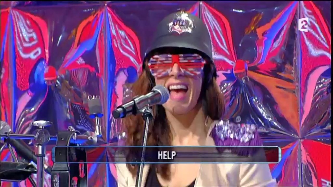 Une première chanson en anglais dans N'oubliez pas les paroles