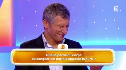 Boulette : Nagui offre (encore) une bonne réponse à une candidate...