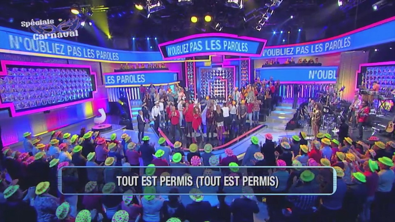 Quand La Compagnie Créole débarque sur le plateau de N'oubliez pas les paroles !
