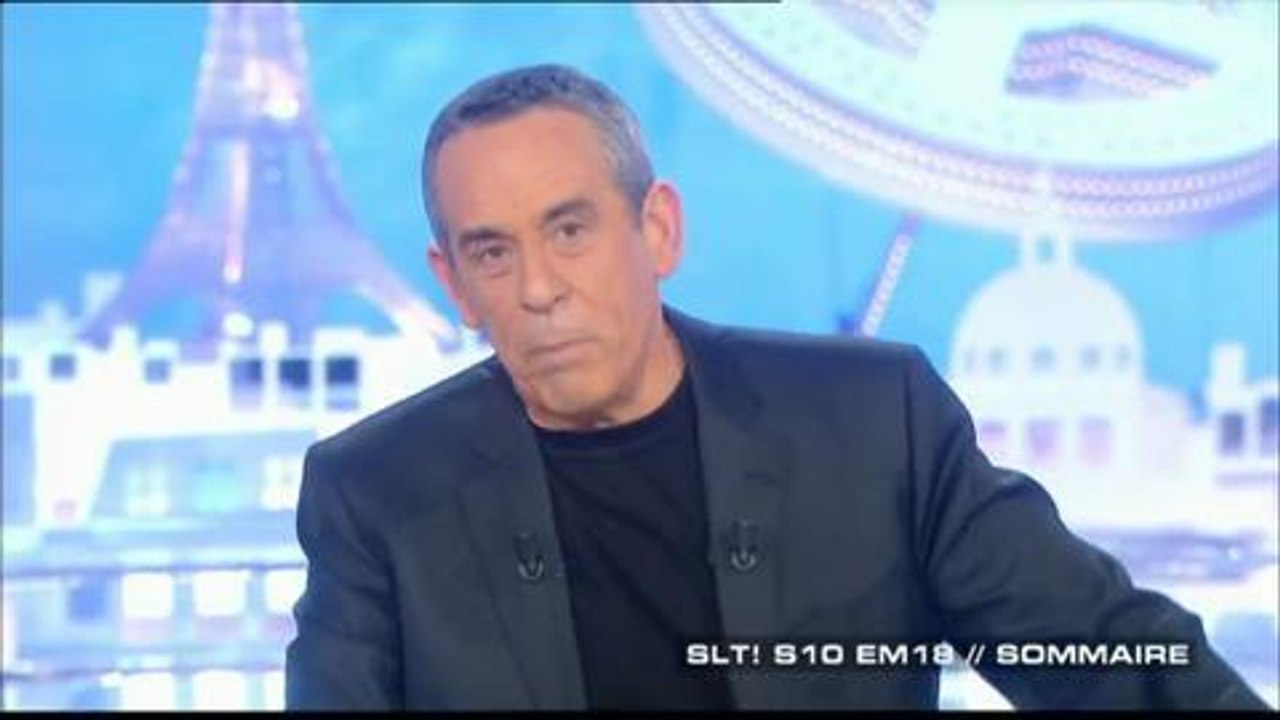 Thierry Ardisson très à l'aise avec Rachida Dati dans Salut Les Terriens
