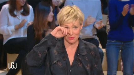 Maïtena Biraben émue pendant la reprise de Bowie par Raphaël