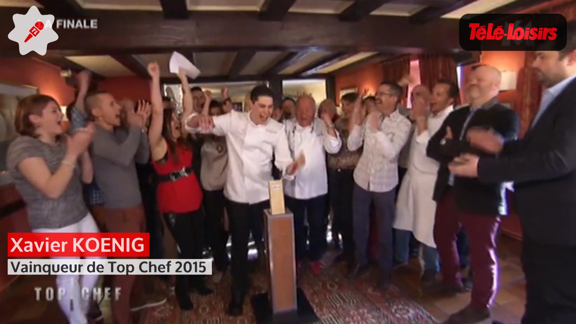 Xavier Koenig, vainqueur de Top Chef 2015 : " Je ne referai pas de télé, je  préfère rester en cuisine" - Vidéo Dailymotion