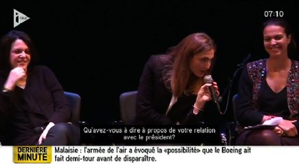 Julie Gayet interrogée pour la première fois sur sa relation avec François Hollande