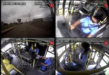 Assaltante usava faca de açougueiro para roubar ônibus no DF