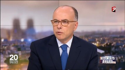 Bernard Cazeneuve : au JT de France 2, le ministre de l'Intérieur se veut rassurant