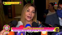 Mary Paz Banquells reacciona a nueva PELEA de Alfredo Adame