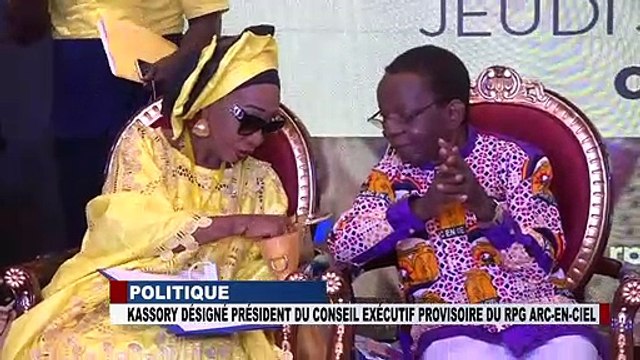 KASSORY DESIGNE PRESIDENT CONSEIL EXECUTIF PROVISOIRE RPG ARC EN CIEL ESPACE TV FM GUINEE